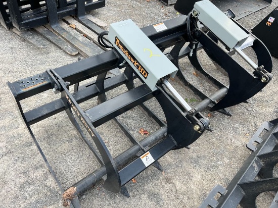 2 New Tomahawk Dual Cylinder 78in Grapple