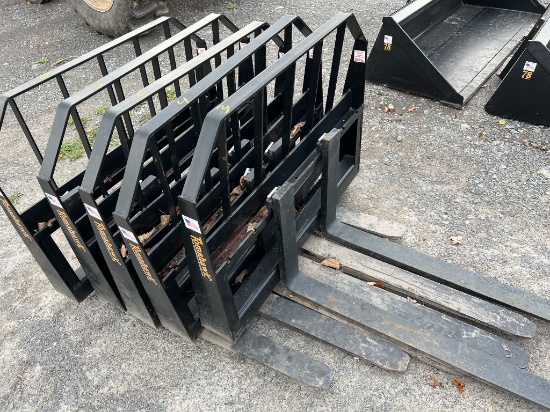 5 New Tomahawk 2800lb Pallet Forks