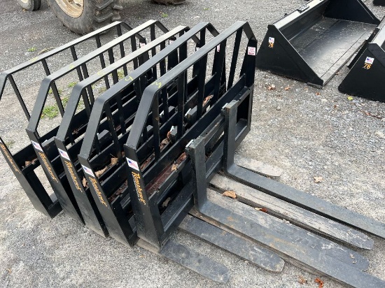 6 New Tomahawk 2800lb Pallet Forks