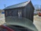 2142 8ft x 12ft Amish Made Salt Box/Side Entry Shed - Charcoal