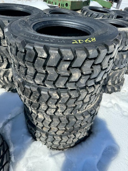12068 Set of (4) New 12-16.5 HD Non Directional Tires