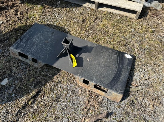 1910 Skid Steer Hitch Plate