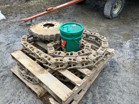 1966 Bulldozer Chains for JD 450
