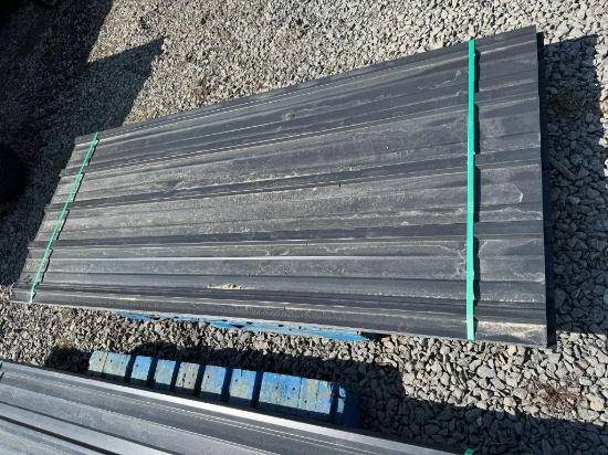 9676 (50) Sheets of Steel Roofing