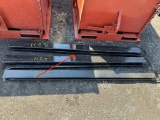 1153 84in Light Duty Fork Extensions
