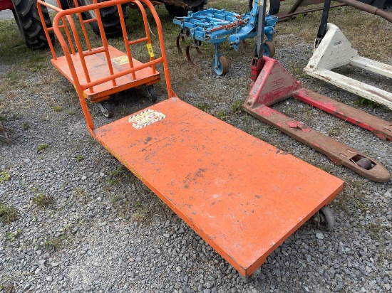 2390 Orange Utility Cart