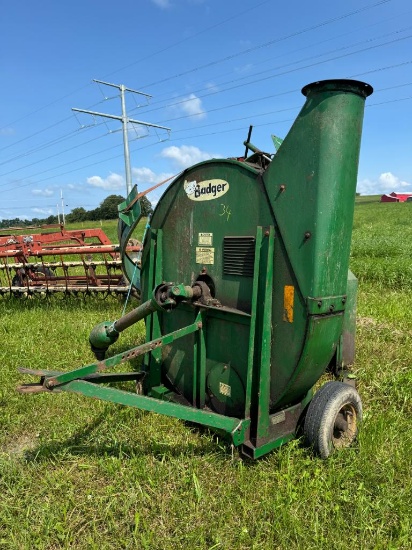 34 Badger Blower with New Spare Band