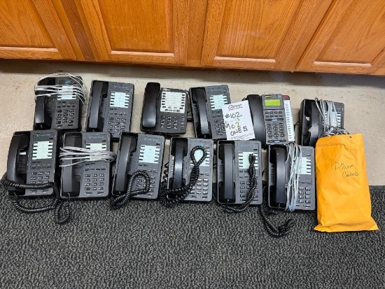 102 Lot of (12) Working Office Phones