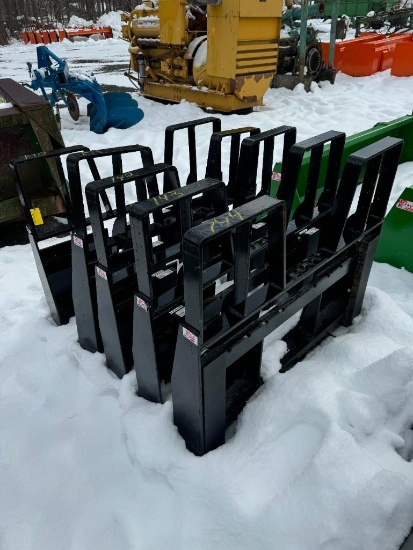 140 New 48in Kivel 4200lb Pallet Forks