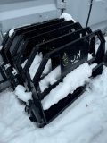 348 45in Skid Steer Fork Frame w/ 42in Forks