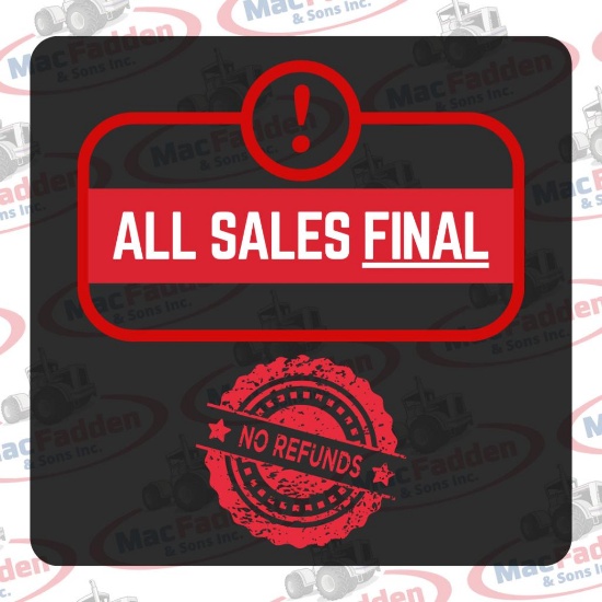 NO NEGOTIATIONS / INSPECTIONS AFTER SALE CLOSE