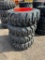 2006 Set of (4) New 10-16.5 Tires on Wheels for Bobcat