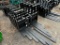 2054 Set of New 48in Kivel 4200lb Pallet Forks