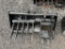 2107 Set of (3) New IR Mini Excavator Accessories
