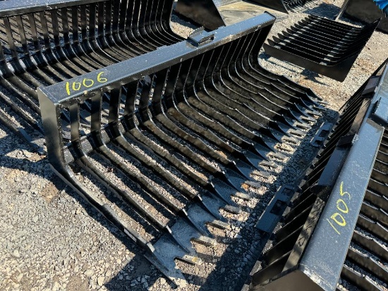 1006 76in Skeleton Bucket - Low Sides