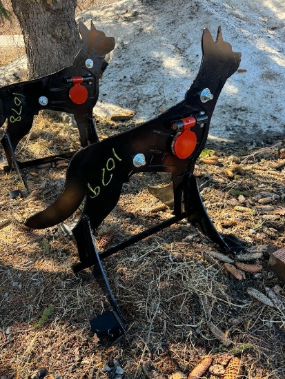 1079 3/8in AR500 Coyote Shooting Target
