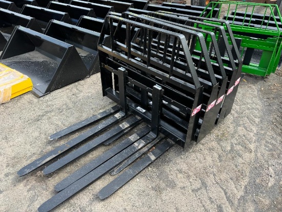 2042 Set of New 48in Kivel 2000lb Pallet Forks
