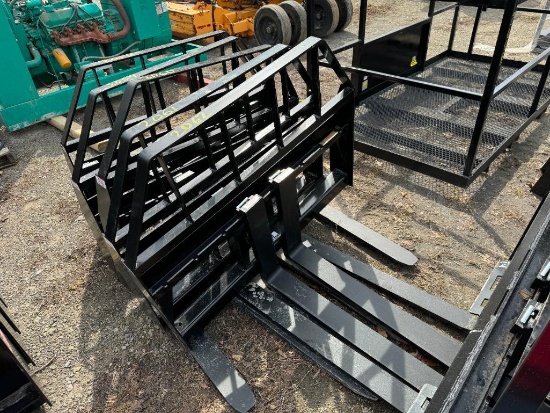 2059 Set of New 48in Kivel 3500lb Pallet Forks