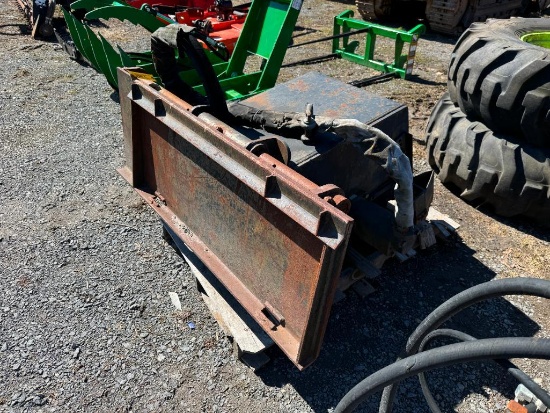 2880 Quick Attach Skid Steer Asphalt Grinder