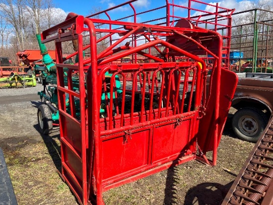 6248 HD Cattle Squeeze Chute