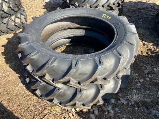 6273 Pair of New 11.2-28 Grip King Tires