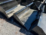 1003 78in Skid Steer Bucket w/ Blade