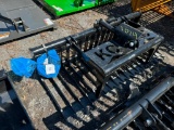 1014 76in Single Cylinder Skeleton Grapple Bucket