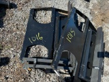 1016 36in Mini Universal Fork Frame w/forks