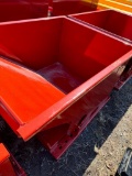 1050 1.5CY Skid Steer Hopper w/ Fork Pockets