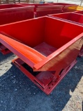 1051 1.5CY Skid Steer Hopper w/ Fork Pockets