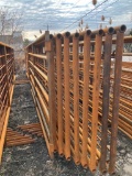 1208 (8) 24ft HD Freestanding Panels / (1) w/ Gate
