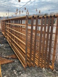 1209 (8) 24ft HD Freestanding Panels / (1) w/ Gate