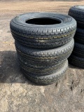 2012 Set of (4) New ST205/75R15 Radial Trailer Tires