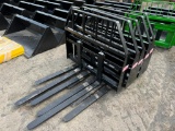2044 Set of New 48in Kivel 2000lb Pallet Forks