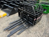 2045 Set of New 48in Kivel 2000lb Pallet Forks