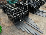 2052 Set of New 48in Kivel 4200lb Pallet Forks