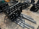 2063 Set of New 48in Kivel 3500lb Pallet Forks