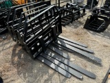 2065 Set of New 48in Kivel 3500lb Pallet Forks