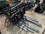 2066 Set of New 48in Kivel 3500lb Pallet Forks
