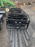 2086 Set of New 48in Kivel 3500lb Pallet Forks