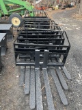 2087 Set of New 48in Kivel 3500lb Pallet Forks