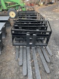 2088 Set of New 48in Kivel 3500lb Pallet Forks