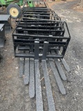 2089 Set of New 48in Kivel 3500lb Pallet Forks