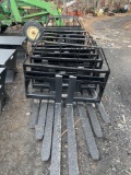 2091 Set of New 48in Kivel 3500lb Pallet Forks
