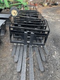 2094 Set of New 48in Kivel 3500lb Pallet Forks