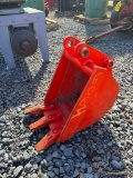 6064 Unused 10in Kubota Pin-On Bucket