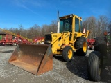 6184 Ford 555B Loader Backhoe