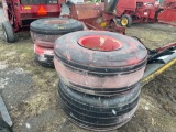 6247 Set of (4) 50x21x20 Tires on HD 10-Bolt Rims