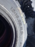 6255 Set of (4) 12-16.5 Skid Steer Tires