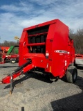 6285 Massey Ferguson 1756 Round Baler